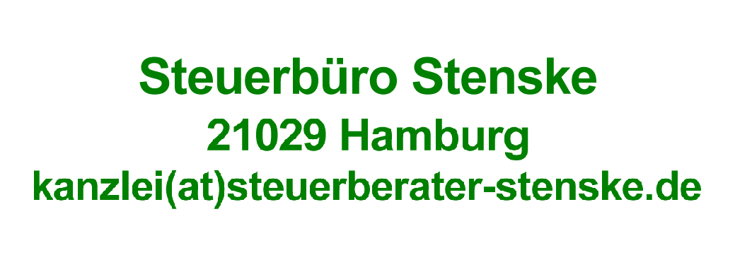Steuerbüro Stenske* 21029 Hamburg